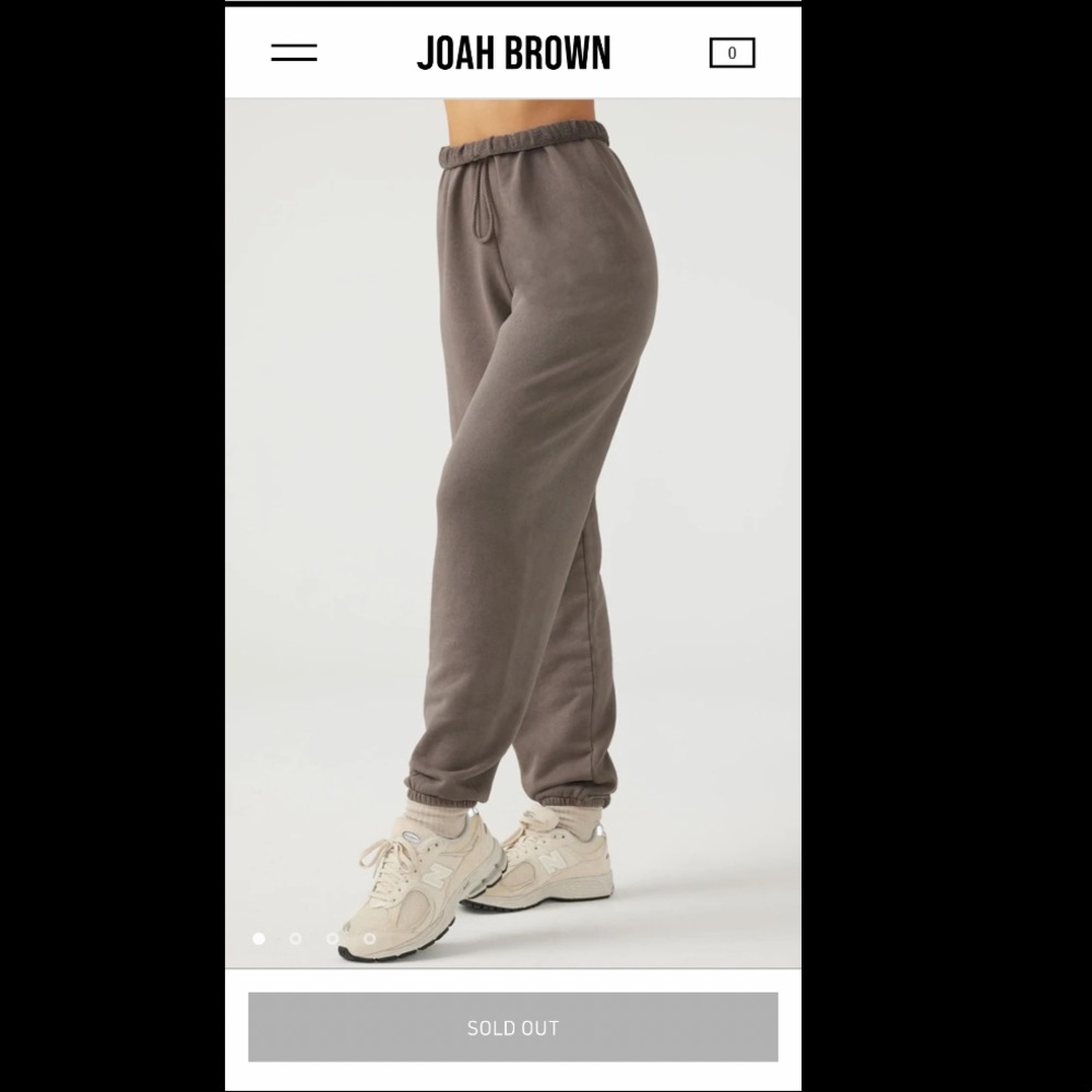 Joah Brown Oversized Peppercorn Jogger